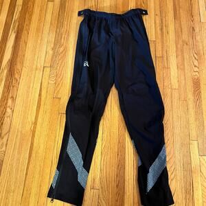 Podium Wear Pants Womens XL Side Zip Black Performance Track